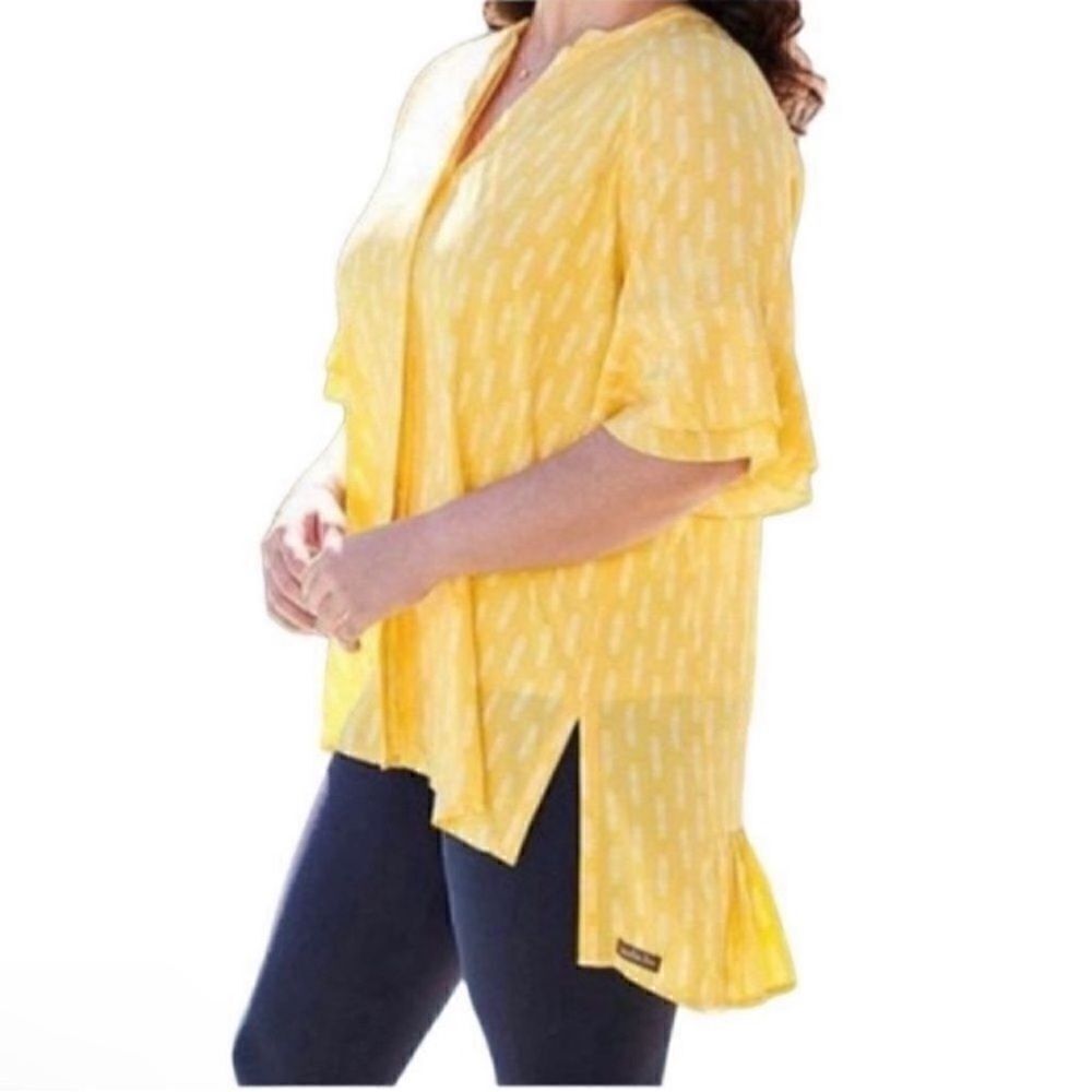 Matilda Jane Yellow Shirt Dress(Size Medium)